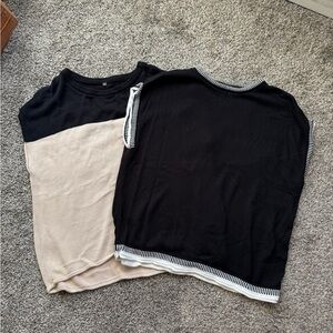 Cap Sleeve Knit Top Bundle
